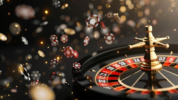 Live casino table with dealer and players